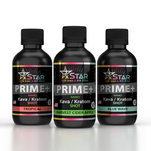 RXSTAR-PRIME+ KAVA & KRATOM SHOTS