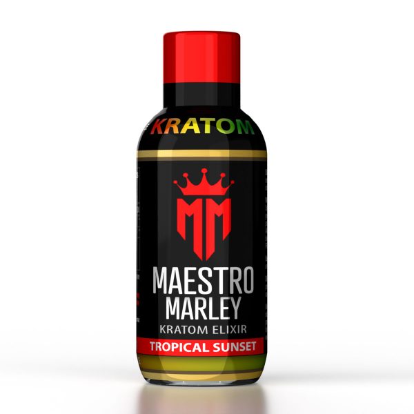 MAESTRO-MARLEY---15ML-KRATOM-SHOT-SLEEVE---TROPICAL-SUNSET